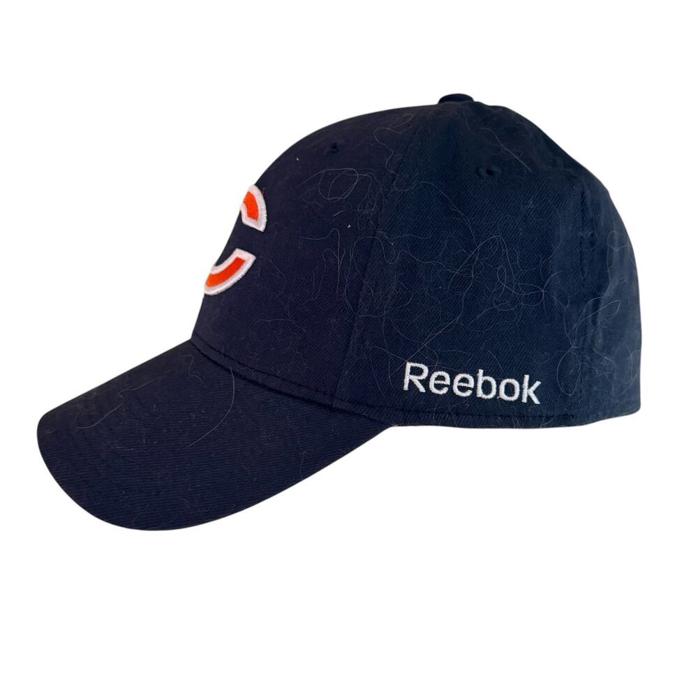 Chicago Bears NFL Team Apparel Reebok Fitted Hat Cap With Embroidered Logo - Picture 4 of 10